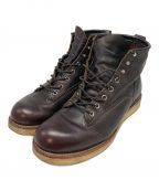 RED WINGレッドウィング）の古着「LINEMAN BOOTS」｜ブラウン