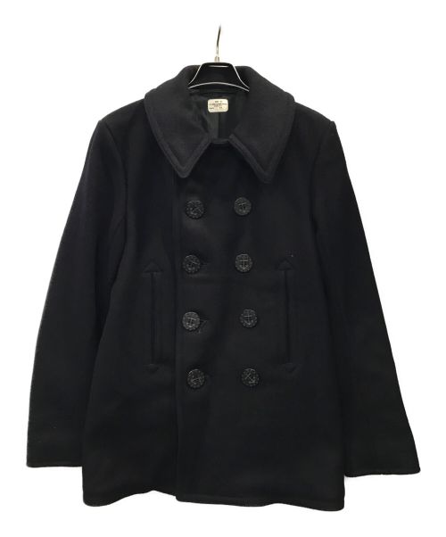 THE REAL McCOY'S（ザ・リアルマッコイズ）THE REAL McCOY'S (ザ・リアルマッコイズ) U.S.NAVY10ボタンPEA COAT ネイビー サイズ:40の古着・服飾アイテム