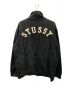 stussy (ステューシー) オールドスウェットコーチジャケット ブラック サイズ:L：10800円