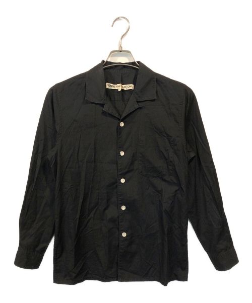 COMME des GARCONS（コムデギャルソン）COMME des GARCONS (コムデギャルソン) アーカイブオープンカラーシャツ ブラック サイズ:Mの古着・服飾アイテム