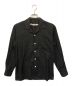 COMME des GARCONS（コムデギャルソン）の古着「アーカイブオープンカラーシャツ」｜ブラック