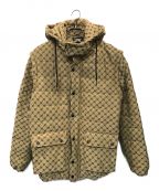 NEW VINTAGEニュービンテージ）の古着「MONOGRAM 2WAY JACKET」｜ベージュ