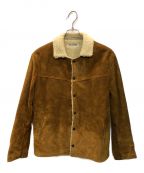 COOTIE PRODUCTIONSクーティープロダクツ）の古着「Suede Boa Jacket」｜ブラウン