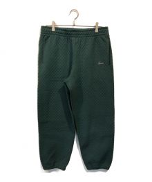 SUPREME（シュプリーム）の古着「23ss Micro Quilted Sweatpant」｜グリーン