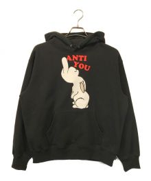 SUPREME×UNDERCOVER（シュプリーム×アンダーカバー）の古着「Anti You Hooded Sweatshirt」｜ブラック