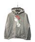 SUPREME（シュプリーム）の古着「Anti You Hooded」｜グレー