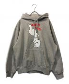 SUPREME×UNDERCOVERシュプリーム×アンダーカバー）の古着「Anti You Hooded」｜グレー