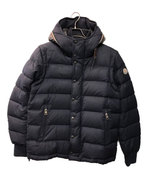 MONCLER（モンクレール）MONCLER (モンクレール) HEMダウンジャケット ネイビー サイズ:2の古着・服飾アイテム