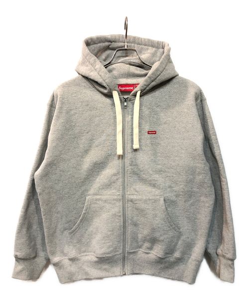 SUPREME（シュプリーム）SUPREME (シュプリーム) Small Box Drawcord Zip Up Hooded グレー サイズ:SMALLの古着・服飾アイテム