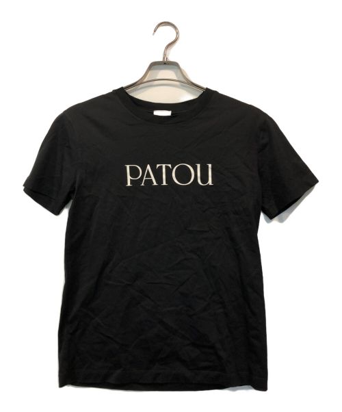 patou（パトゥ）patou (パトゥ) オーガニックコットン パトゥロゴTシャツ ブラック サイズ:XSの古着・服飾アイテム