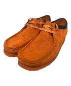 CLARKSクラークス）の古着「WALLABEE」｜オレンジ×ブラック