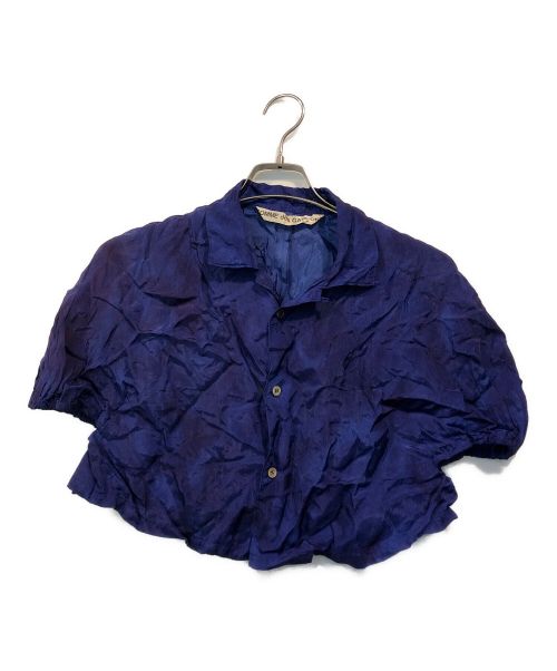 COMME des GARCONS（コムデギャルソン）COMME des GARCONS (コムデギャルソン) オールドクロップドレーヨンシャツ ブルー サイズ:表記無の古着・服飾アイテム