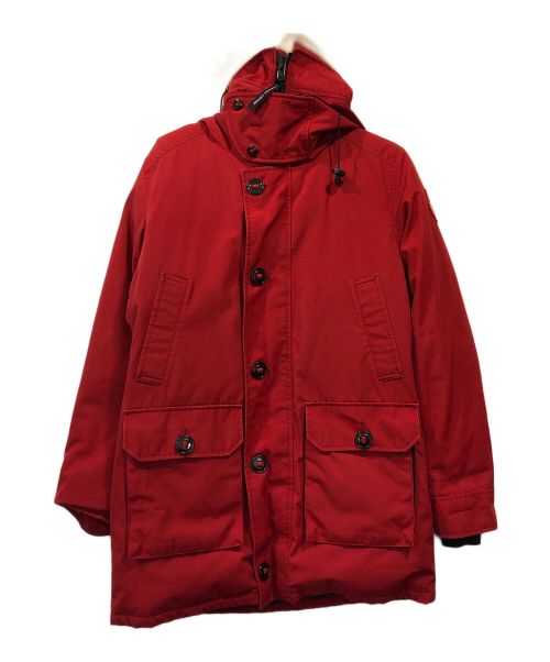 CANADA GOOSE（カナダグース）CANADA GOOSE (カナダグース) BROOKFIELD PARKA レッド サイズ:Lの古着・服飾アイテム