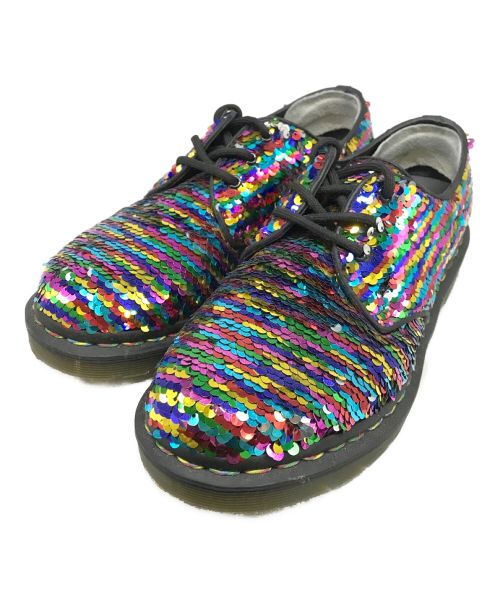 Dr.Martens（ドクターマーチン）Dr.Martens (ドクターマーチン) SEQUIN レインボー サイズ:UK5の古着・服飾アイテム