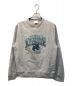 maison kitsune（メゾンキツネ）の古着「CAMPUS FOX REGULAR SWEATSHIRT」｜グレー×ブルー