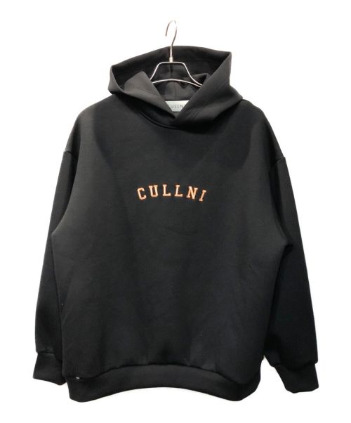 CULLNI（クルニ）CULLNI (クルニ) COLLEGE LOGO PARKA ブラック×オレンジ サイズ:2の古着・服飾アイテム