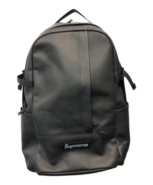 SUPREME（シュプリーム）SUPREME (シュプリーム) 23FW LEATHER BACKPACK/(レザーバックパック) ブラックの古着・服飾アイテム