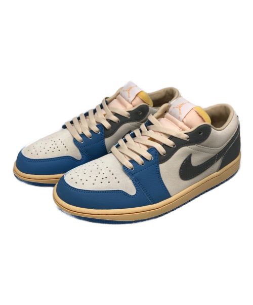 NIKE（ナイキ）NIKE (ナイキ) AIR JORDAN 1 LOW SE TOKYO 96 ホワイト×ブルー サイズ:27の古着・服飾アイテム