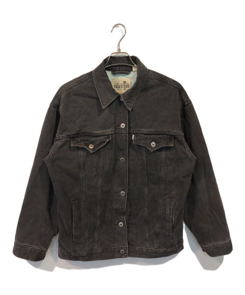 LEVI'S SILVERTAB（リーバイス シルバータブ）LEVI'S SILVERTAB (リーバイス シルバータブ) ブラックデニムジャケット ブラック サイズ:Sの古着・服飾アイテム