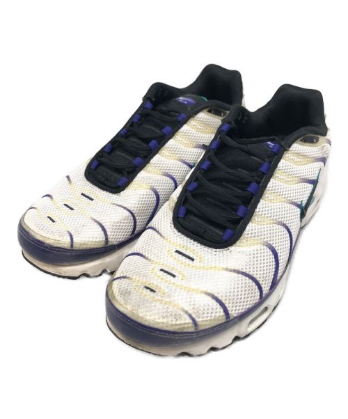 NIKE（ナイキ）NIKE (ナイキ) AIR MAX PLUS / エアマックスプラス ホワイト×パープル サイズ:28の古着・服飾アイテム