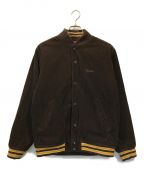 SUPREMEシュプリーム）の古着「World Famous Corduroy Varsity Jacket」｜ブラウン