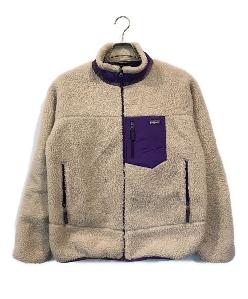 Patagonia（パタゴニア）Patagonia (パタゴニア) Kids Retro-X Jacket ホワイト サイズ:KIDS XXLの古着・服飾アイテム