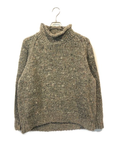 crepuscule（クレプスキュール）crepuscule (クレプスキュール) Raglan Rollneck PO グレー サイズ:FREEの古着・服飾アイテム