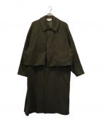 YOKEヨーク）の古着「3WAY BALL COLLAR SHARE COAT」｜オリーブ