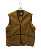 Barbourバブアー）の古着「WARM PILE WAISTCOAT ZIP-IN LINER」｜ブラウン