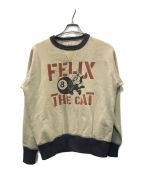 TOYS MCCOYトイズマッコイ）の古着「MILITARY SWEAT SHIRT FELIX THE CAT 