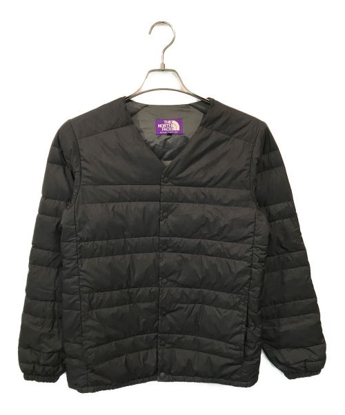 THE NORTHFACE PURPLELABEL（ザ・ノースフェイス パープルレーベル）THE NORTHFACE PURPLELABEL (ザ・ノースフェイス パープルレーベル) WINDSTOPPER Down Cardigan ブラック サイズ:Sの古着・服飾アイテム