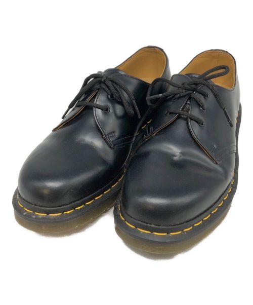 Dr.Martens（ドクターマーチン）Dr.Martens (ドクターマーチン) 3ホールシューズ ブラック サイズ:28の古着・服飾アイテム