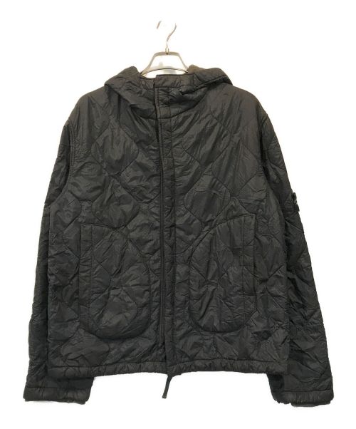 STONE ISLAND（ストーンアイランド）STONE ISLAND (ストーンアイランド) 01AWオールドキルティングジャケット ブラック サイズ:Lの古着・服飾アイテム