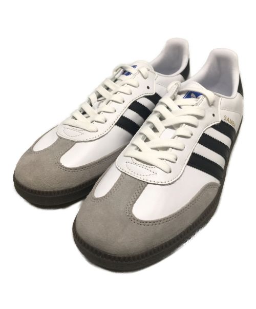 adidas（アディダス）adidas (アディダス) SAMBA ホワイト×ブラック サイズ:29の古着・服飾アイテム