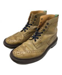 Tricker's（トリッカーズ）の古着「カントリーブーツ」｜ベージュ