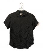 BLACK COMME des GARCONSブラック コムデギャルソン）の古着「ドットラウンドカラーシャツ」｜ブラック