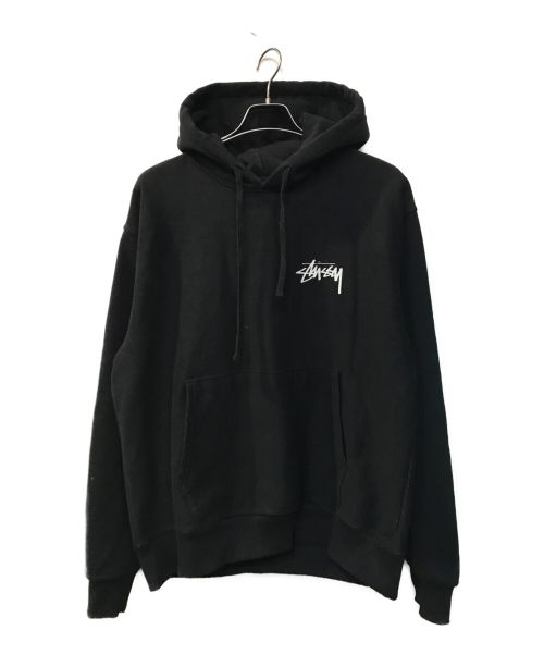 stussy（ステューシー）stussy (ステューシー) 8BALL FADE HOODIE ブラック サイズ:Mの古着・服飾アイテム