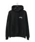 stussy（ステューシー）の古着「8BALL FADE HOODIE」｜ブラック