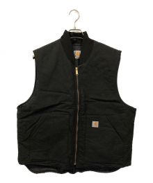 CarHartt（カーハート）の古着「DUCK VEST ARCTIC QUILT LINED（ダックベスト）」｜ブラック