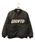 UNDEFEATED（アンディフィーテッド）の古着「SATIN BASEBALL JACKET」｜ブラック