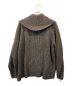 BLACK by moussy (ブラックバイマウジー) cape collar knit tops グレー サイズ:FREE：9000円