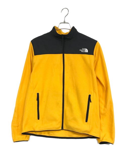 THE NORTH FACE（ザ ノース フェイス）THE NORTH FACE (ザ ノース フェイス) マウンテンバーサマイクロジャケット イエロー×ブラック サイズ:Lの古着・服飾アイテム