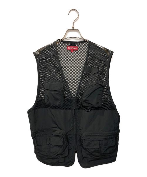 SUPREME（シュプリーム）SUPREME (シュプリーム) 18SS/Mesh Cargo Vest ブラック サイズ:Mの古着・服飾アイテム