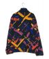 adidas (アディダス) Wander Hour Full-Zip Printed Fleece Jacket ブラック×ブルー サイズ:S：9000円