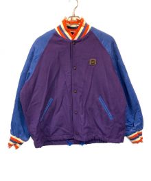 Acne studios（アクネ ストゥディオス）の古着「Wool Bomber Jacket」｜ブルー×パープル