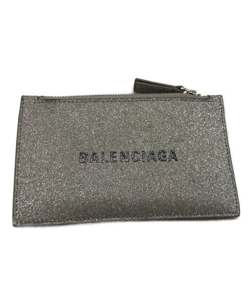 BALENCIAGA（バレンシアガ）BALENCIAGA (バレンシアガ) エブリデイロゴパスケース シルバーの古着・服飾アイテム