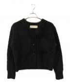 THE SHINZONEザ シンゾーン）の古着「FLUFFY CARDIGAN（フラフィーカーディガン）」｜ブラック