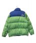 THE NORTH FACE (ザ ノース フェイス) ヌプシジャケット ブルー×グリーン サイズ:M：25000円