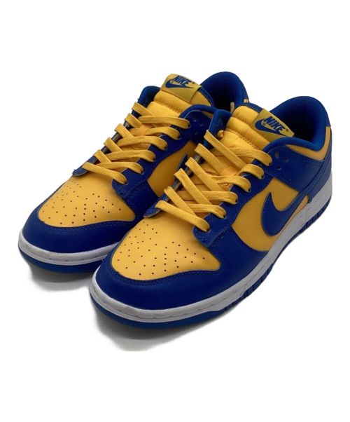 NIKE（ナイキ）NIKE (ナイキ) DUNK LOW RETRO イエロー×ブルー サイズ:UK7.5の古着・服飾アイテム