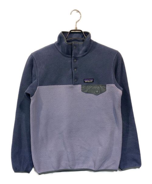 Patagonia（パタゴニア）Patagonia (パタゴニア) ウィメンズライトウエイトシンチラスナップT ブルー サイズ:XSの古着・服飾アイテム